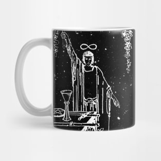 The Magician: Winter Nights - Snow Themed Tarot Card Mug